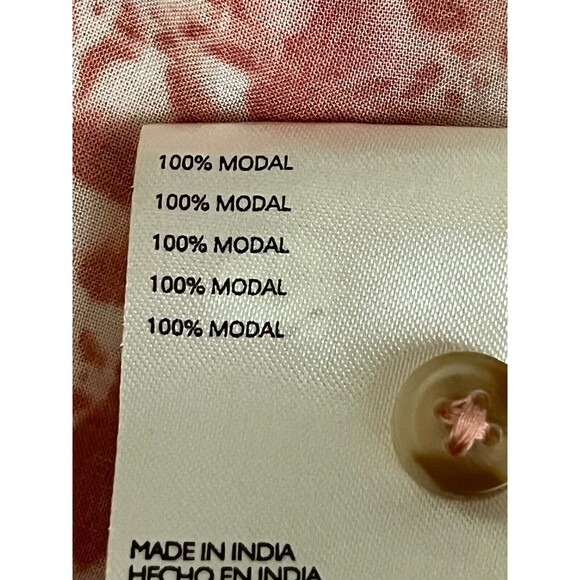 Anthropologie Pilcro Button Down Shirt Top Small Paisley Lightweight Moroccan - Picture 7 of 8